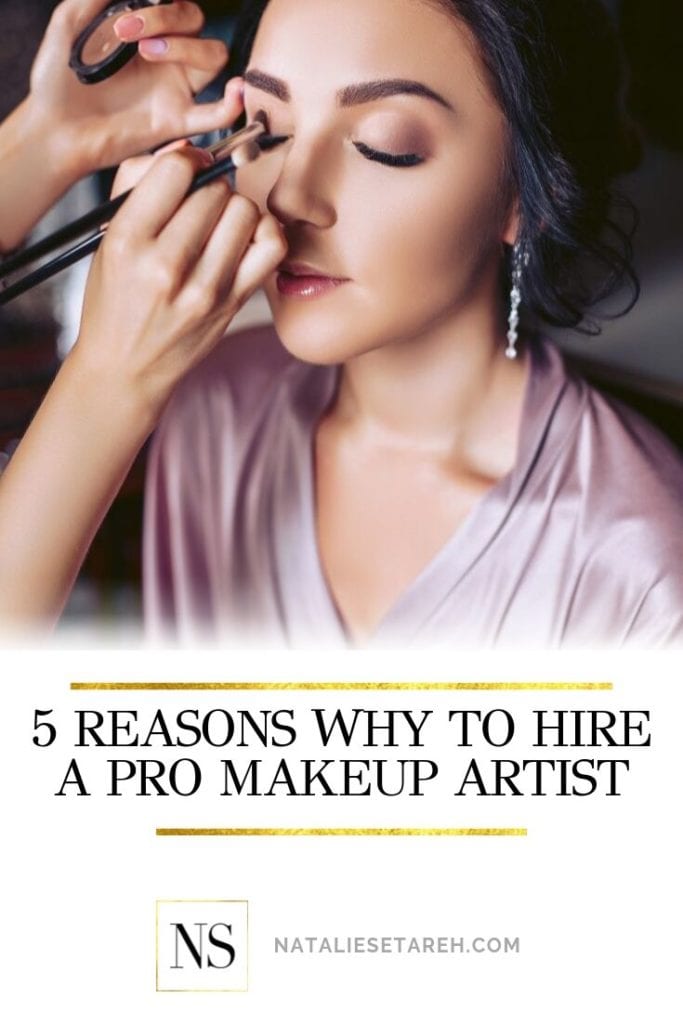 Why To Hire a Pro Makeup Artist Blog Image