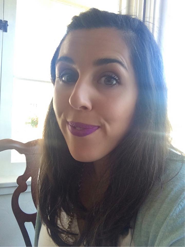 Natalie Setareh MAC Heroine Lipstick Selfie
