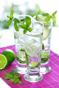 Mint Lime Water