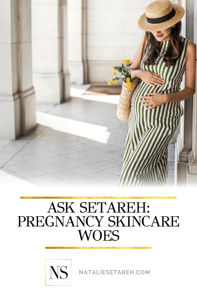 Pregnancy Skincare Woes Pinterest Image