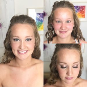 Before and After Makeup Natalie Setareh Senior Prom