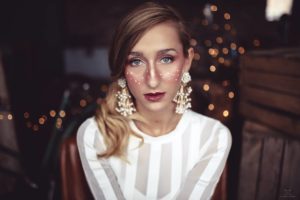 Natalie Setareh Make Up Artist White Freckles