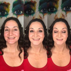 before and after military ball makeup by natalie setareh bold smokey eye