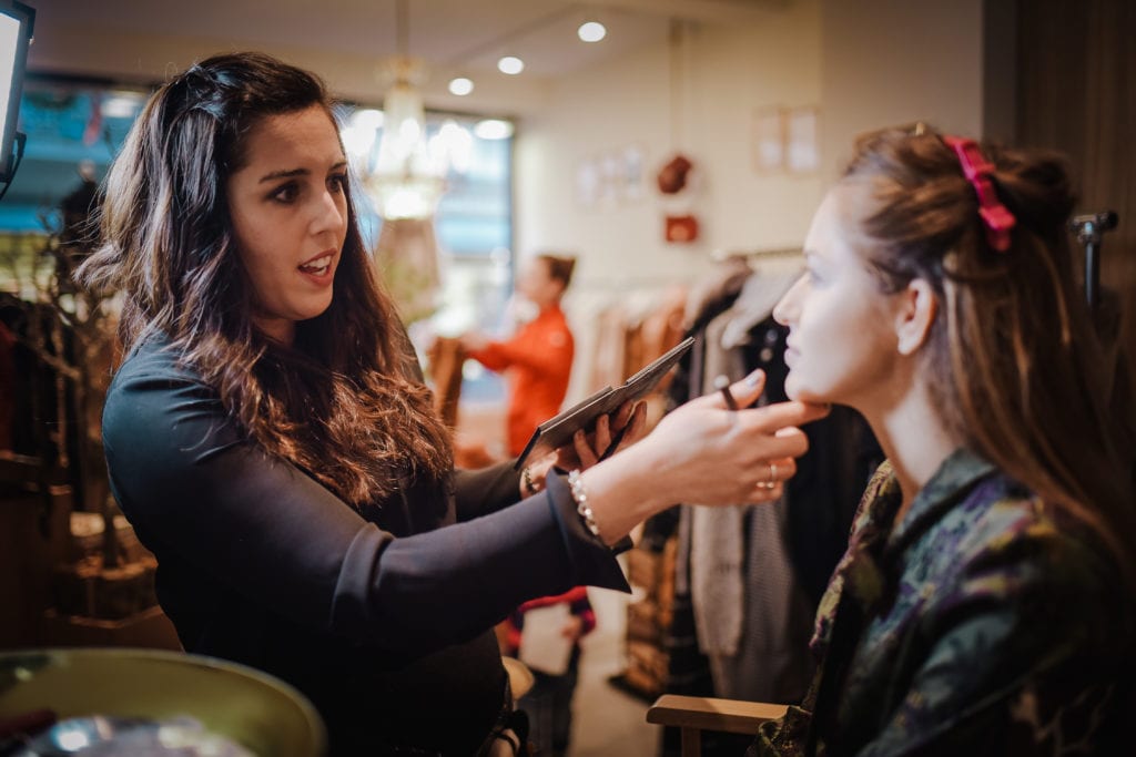 Natalie Setareh Makeup Artist Determining Skin Type