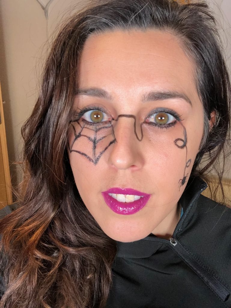 Spider Woman Halloween Makeup Natalie Setareh