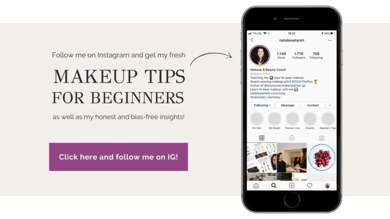 Natalie Setareh Makeup Tips for Beginners