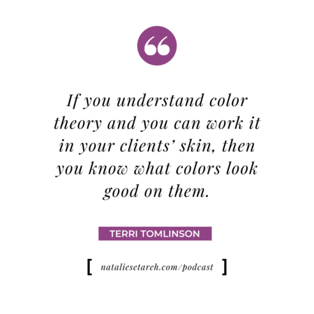 Terri Tomlinson quote color theory