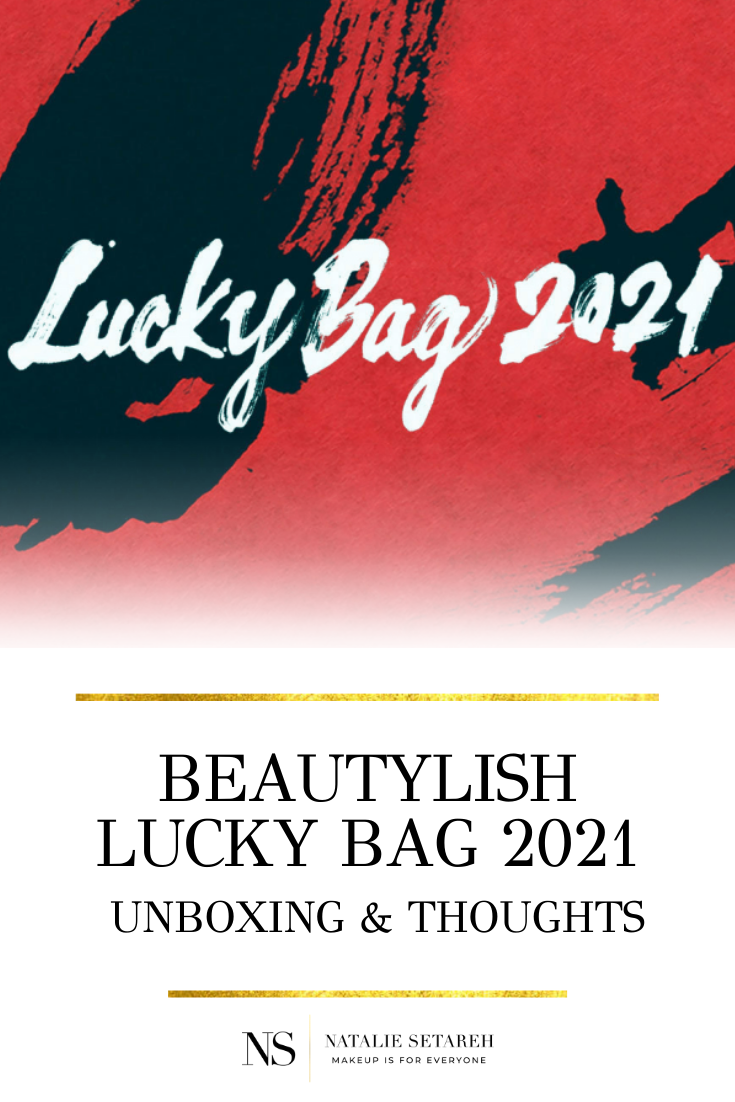 BEAUTYLISH LUCKY BAG 2020 Pinterest Graphic