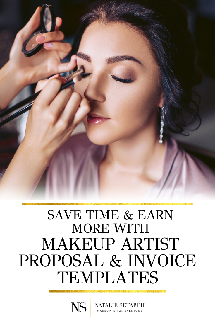 Makeup Artist Proposal and Invoice Templates