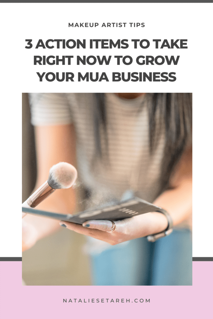 Grow Your MUA Business Pinterest Image