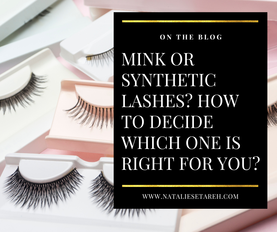 mink or synthetic lash