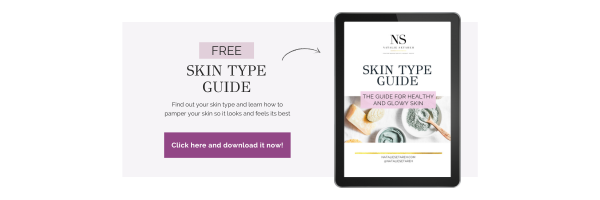 Graphic post about free skin type guide